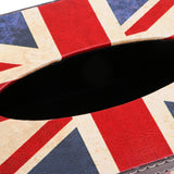 Max Wood Tissue Box Container Towel Napkin Holder Paper Dispenser UK Flag A