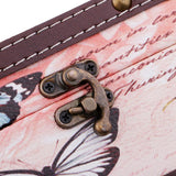 Max Wood Tissue Box Container Towel Napkin Holder Paper Dispenser Butterfly