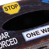 Max Wood Tissue Box Container Towel Napkin Holder Paper Dispenser Guidepost