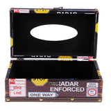 Max Wood Tissue Box Container Towel Napkin Holder Paper Dispenser Guidepost