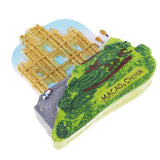 Max Resin Fridge Magnet Refrigerator Stickers Home Decor Ruins of St. Paul