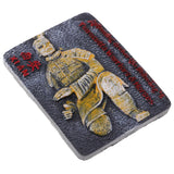 Max 1Pc Fridge Magnet Refrigerator Sticker Memo Grass Decal Terra Cotta Warriors