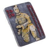 Max 1Pc Fridge Magnet Refrigerator Sticker Memo Grass Decal Terra Cotta Warriors