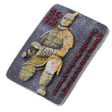 Max 1Pc Fridge Magnet Refrigerator Sticker Memo Grass Decal Terra Cotta Warriors