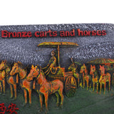 Max 1Pc Fridge Magnet Refrigerator Sticker Memo Grass Decal Soldier Horse Carts