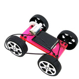 Max Solar Vehicle Car DIY Model Kits Assembled Solar Energy Toy Kids Gift Green