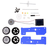 Max Solar Energy Solar Powered Toy DIY Car Kit Educational Gadget Hobby  Blue