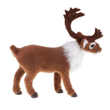 Max Plush Reindeer Doll Christmas Tree Decoration Xmas Party ELK Ornament Brown