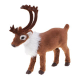 Max Plush Reindeer Doll Christmas Tree Decoration Xmas Party ELK Ornament Brown