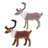 Max Plush Reindeer Doll Christmas Tree Decoration Xmas Party ELK Ornament Brown