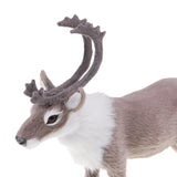 Max Plush Reindeer Doll Christmas Tree Decoration Xmas Party ELK Ornament Gray