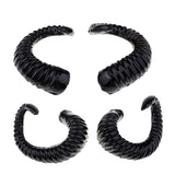 Max Artificial Ram Horns Costume Accessory for DIY Gothic Hair Headband Hoop A
