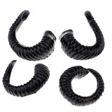 Max Artificial Ram Horns Costume Accessory for DIY Gothic Hair Headband Hoop A