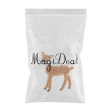 Max Simulation Sika Deer Plush Dolls Kids Toy Deer Christmas Tree Decoration A