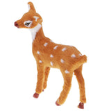 Max Simulation Sika Deer Plush Dolls Kids Toy Deer Christmas Tree Decoration A