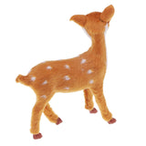 Max Simulation Sika Deer Plush Dolls Kids Toy Deer Christmas Tree Decoration A