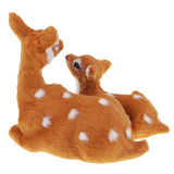 Max Simulation Sika Deer Plush Dolls Kids Toy Deer Christmas Tree Decoration B