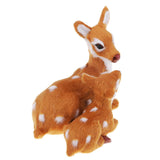 Max Simulation Sika Deer Plush Dolls Kids Toy Deer Christmas Tree Decoration B