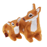 Max Simulation Sika Deer Plush Dolls Kids Toy Deer Christmas Tree Decoration B