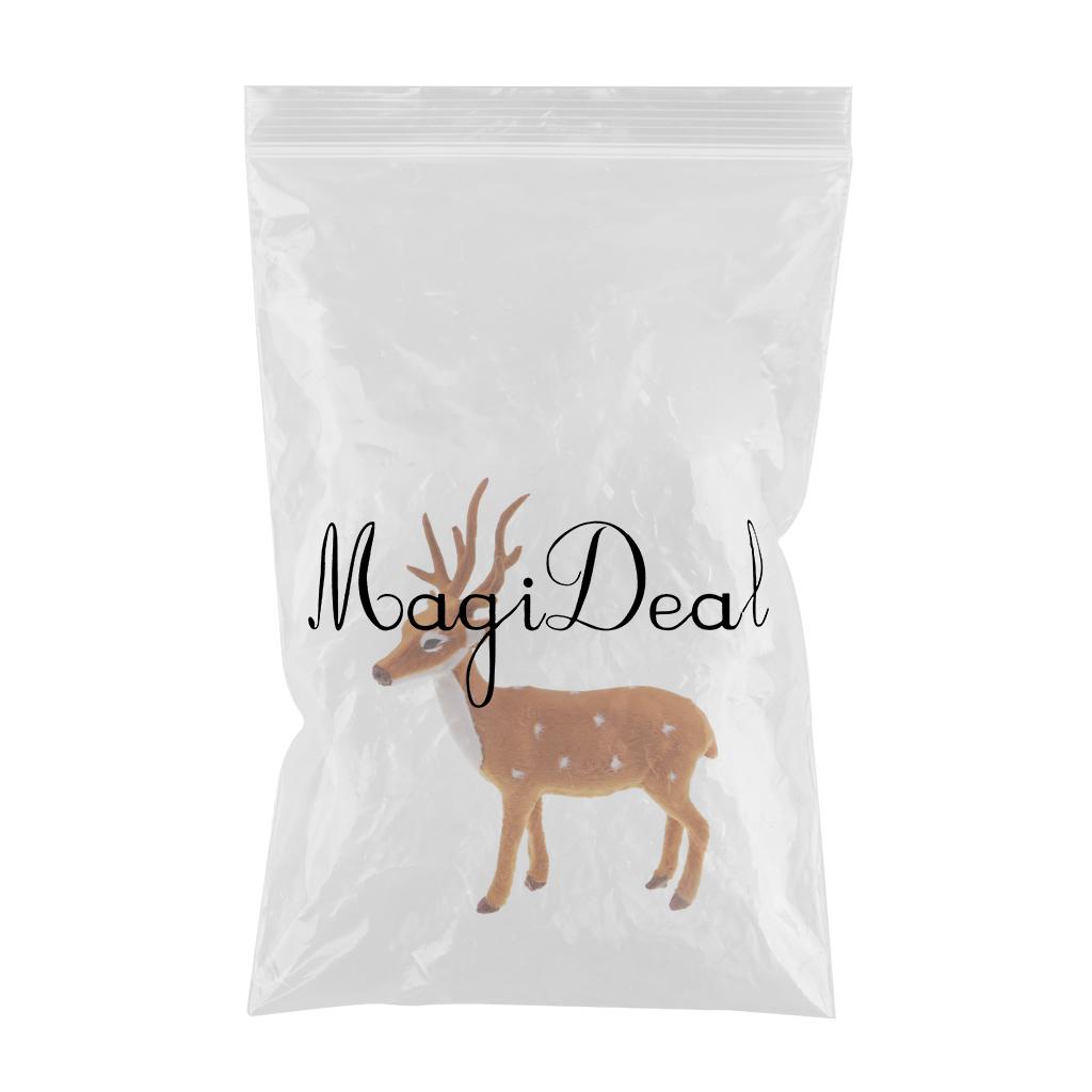 Max Simulation Sika Deer Plush Dolls Kids Toy Deer Christmas Tree Decoration C