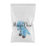 Max Mini Plush Dinosaur Pendant Stuffed Doll Keychain Backpack Accessories Blue