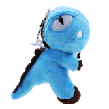 Max Mini Plush Dinosaur Pendant Stuffed Doll Keychain Backpack Accessories Blue