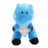 Max Mini Plush Dinosaur Pendant Stuffed Doll Keychain Backpack Accessories Blue