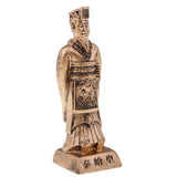 Max Antique Chinese Qin Warriors Figurine Statues Artwork 3D King