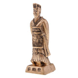 Max Antique Chinese Qin Warriors Figurine Statues Artwork 3D King