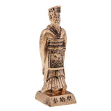 Max Antique Chinese Qin Warriors Figurine Statues Artwork 3D King