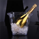 Max Ice Bucket Super large Wine Beer champagne Ice Bucket Barrel Container Clear