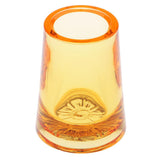 Max Acrylic Fruit Fork Holder Salad Dessert Fork Storage Case Fruit Fork Amber