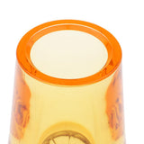 Max Acrylic Fruit Fork Holder Salad Dessert Fork Storage Case Fruit Fork Amber