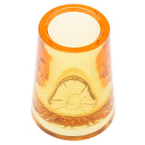 Max Acrylic Fruit Fork Holder Salad Dessert Fork Storage Case Fruit Fork Amber