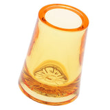 Max Acrylic Fruit Fork Holder Salad Dessert Fork Storage Case Fruit Fork Amber