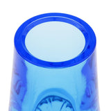 Max Acrylic Fruit Fork Holder Salad Dessert Fork Storage Case Fruit Fork Blue