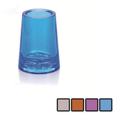 Max Acrylic Fruit Fork Holder Salad Dessert Fork Storage Case Fruit Fork Blue