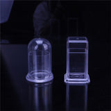 Max Transparent Toothpick Swab Box Holder Container for Restaurant Rectangle