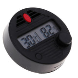 Maxbell High Quality Round Digital Hygrometer Thermometer Temp for Cigars Humidors