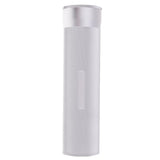Max Aluminium Alloy Cigar Tube Case Humidor With Humidifier Hygrometer Silver