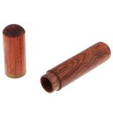 Max Portable Wooden Cigar Tube Storage Case Humidor Tobacco Cigarettes Holder