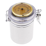 Max Stainless Steel Tobacco Can Humidor Humidifier Seal Moisture Pot Capacity