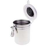 Max Stainless Steel Tobacco Can Humidor Humidifier Seal Moisture Pot Capacity