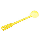 Max Plastic Measuring Spoon Teaspoon Kitchen Gadget for Tea Cafe Spice 10g Yellow