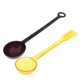 Max Plastic Measuring Spoon Teaspoon Kitchen Gadget for Tea Cafe Spice 10g Yellow