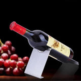 Max Stainless Steel Wine Rack Decoration Simple Red Wine Bottle Display Holder