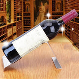 Max Stainless Steel Wine Rack Decoration Simple Red Wine Bottle Display Holder