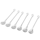Max Swan Spoon Forks Holder Table Tableware For Coffee Fruits Six Spoon
