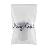 Max Stainless Steel Airtight Canister with Clear Acrylic Lid and Locking Clamp 60oz