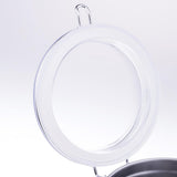 Max Stainless Steel Airtight Canister with Clear Acrylic Lid and Locking Clamp 60oz